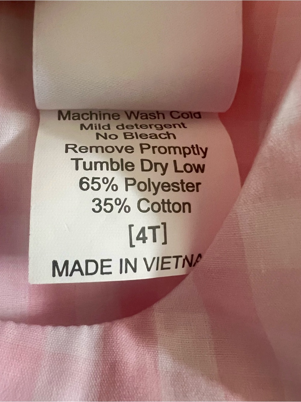 BRAND NEW! Stitchy Fish Pink Gingham Smocked ABC Dress - never worn! - Picture 11 of 12